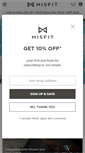 Mobile Screenshot of misfit.com